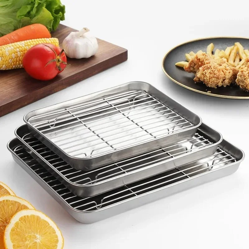 Edelstahl Backform Tablett mit – Kitchen Baking Rack Bewertung und Preis