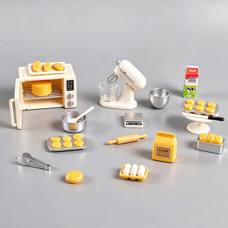 Mini-Backspielset, Puppenhaus- – Baking Kitchen Set Bewertung und Preis