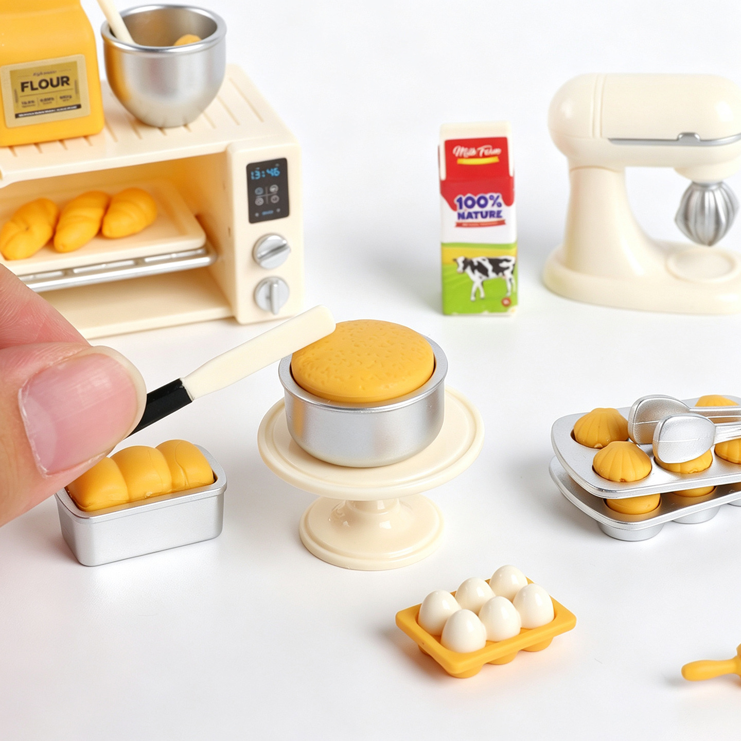 Mini-Backspielset, Puppenhaus- – Baking Kitchen Set Bewertung und Preis